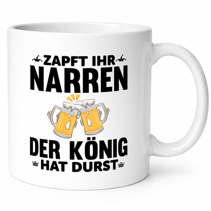 König hat Durst | Bier Spruch Narren Trinkspruch lustiger Geschenk Humor