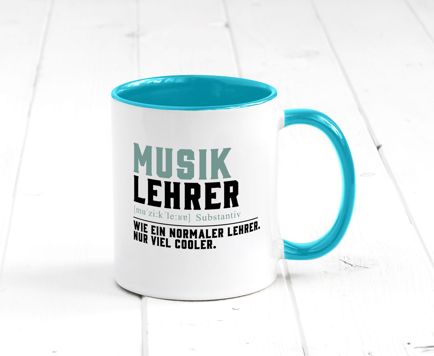 Musiklehrer | Lehrer Unterricht Lieblingslehrer Geschenkidee Humor Tasse