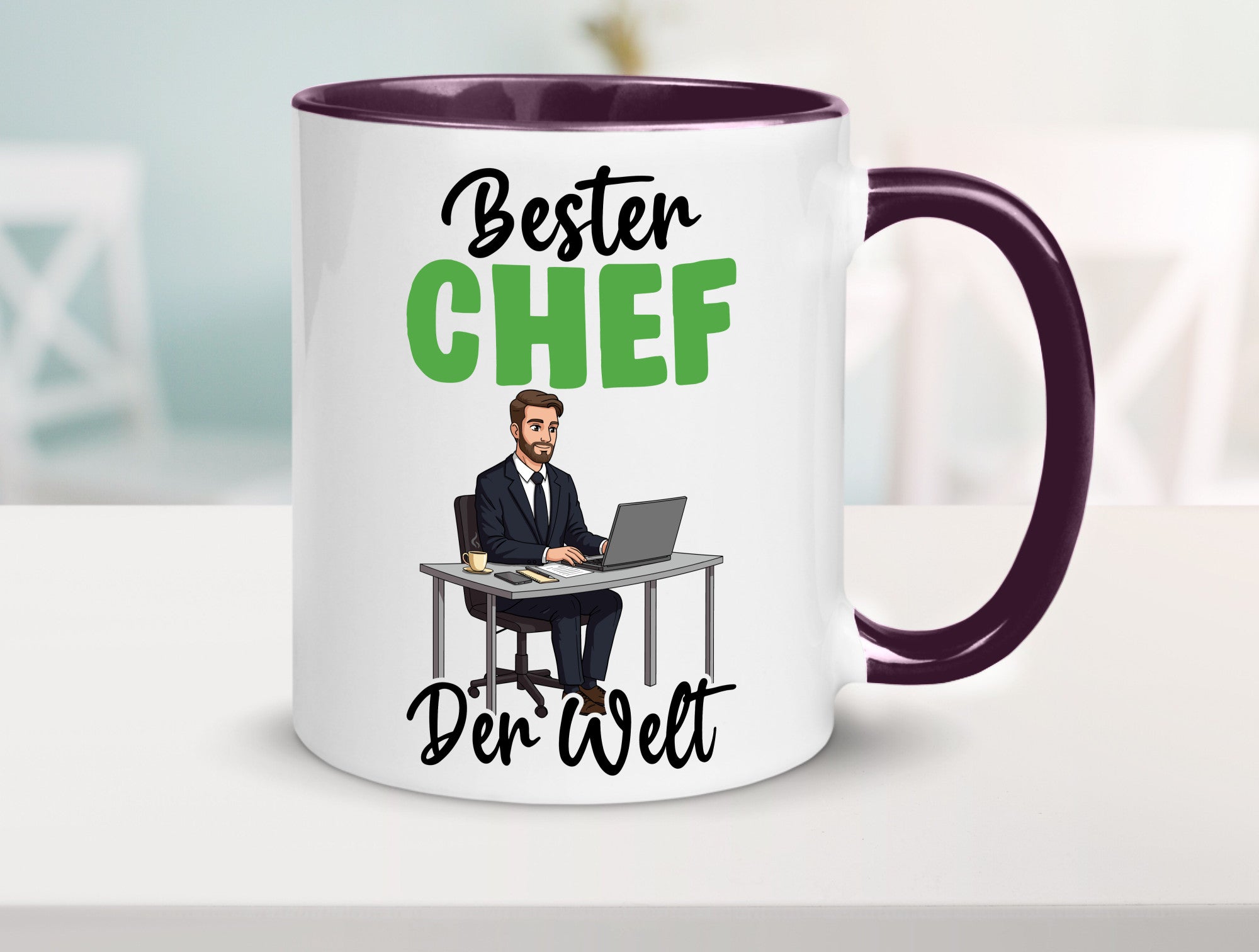 Bester Chef | Führungskraft Vorgesetzter v2 Humor Arbeit Kollegen Büro