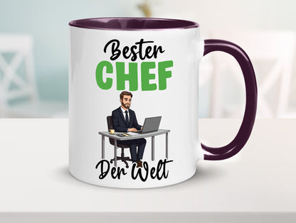 Bester Chef | Führungskraft Vorgesetzter v2 Humor Arbeit Kollegen Büro