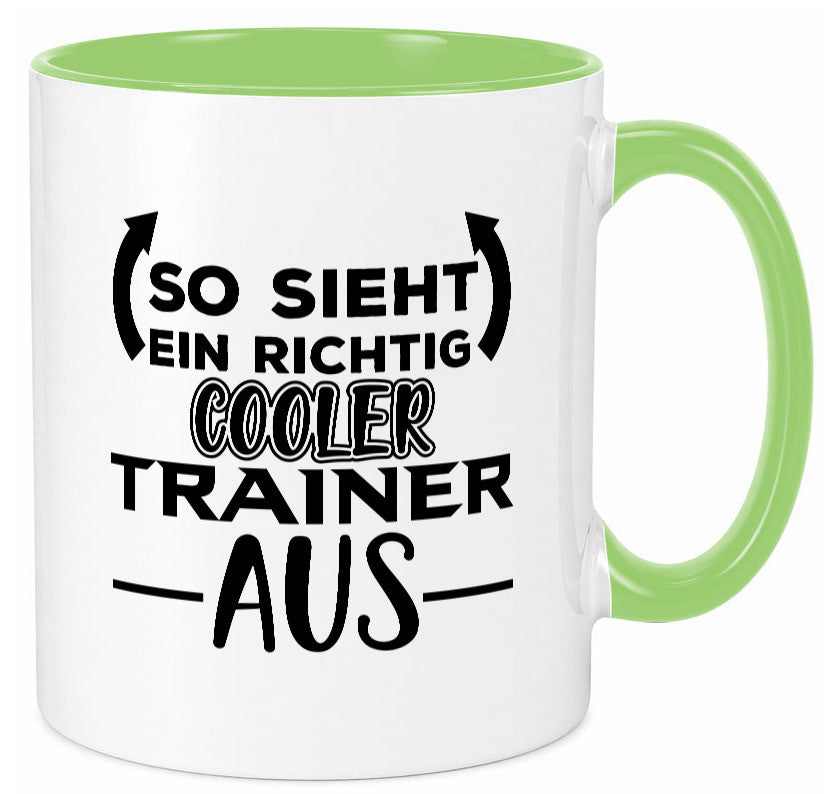 Richtig guter Trainer | Spruch Tasse Personal lustiger Geschenk Humor