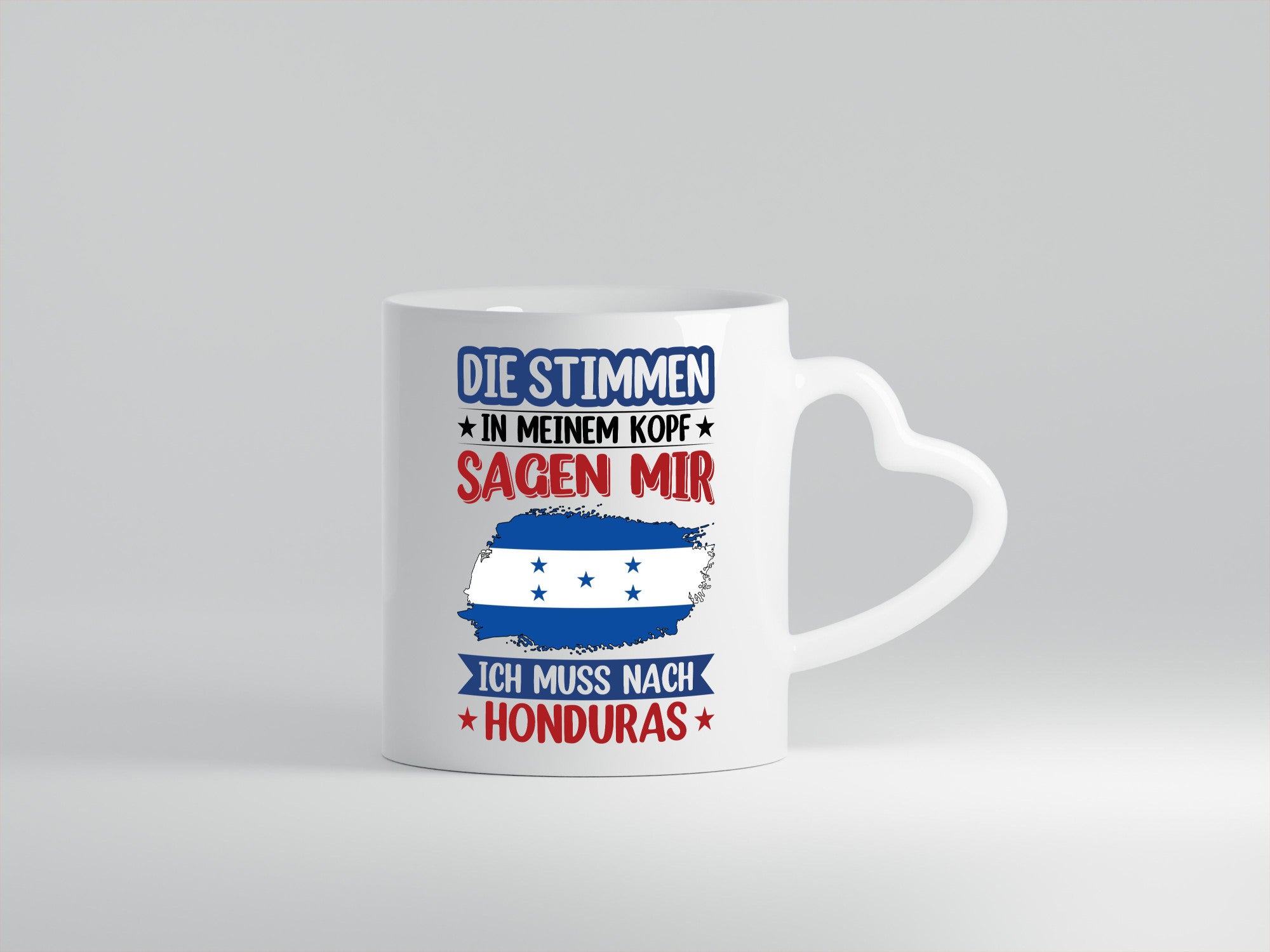 Honduras | Urlaub Stimmen in meinem Kopf Traumland Geschenkidee Humor Tasse