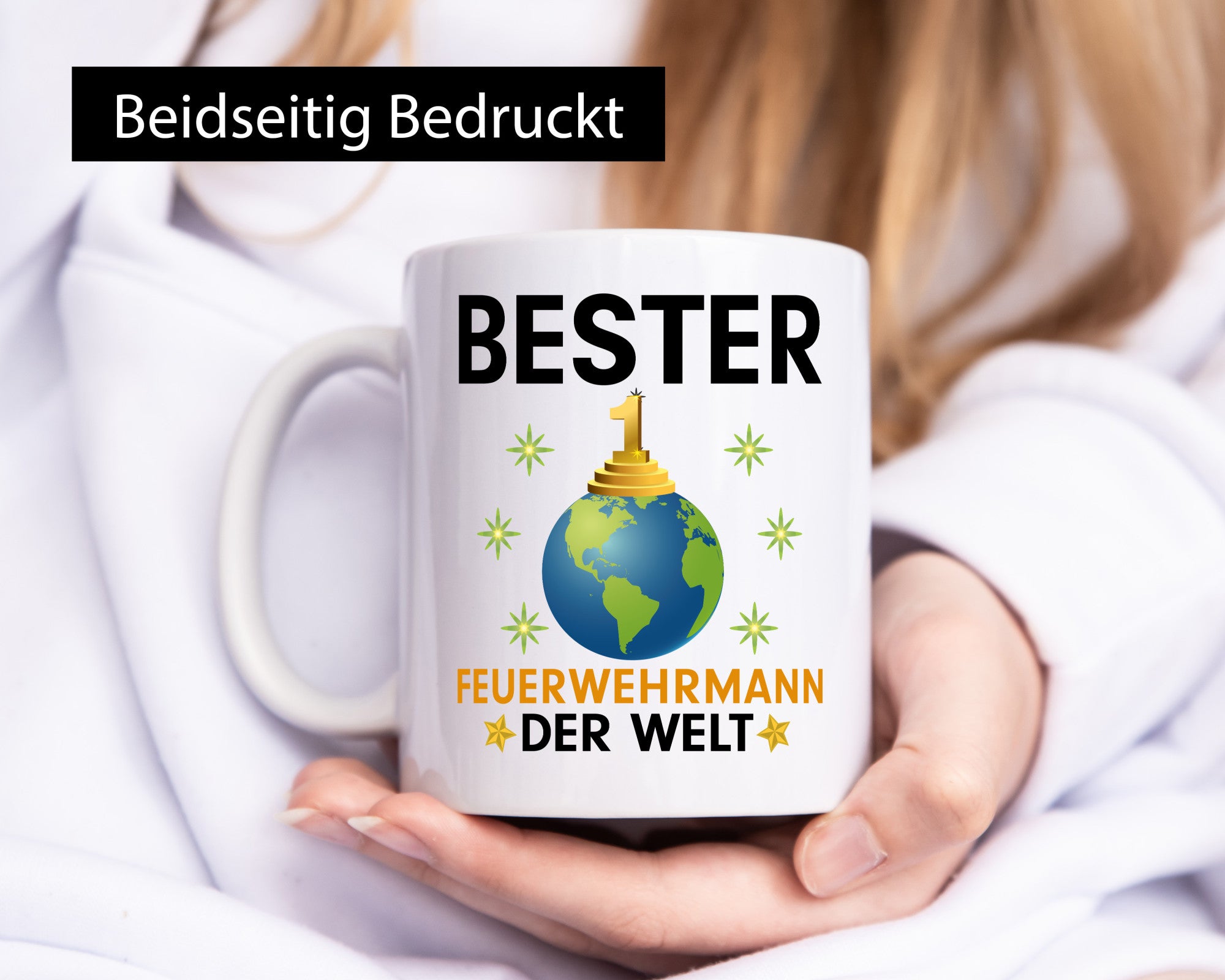 Welt Bester Feuerwehrmann | Feuerwehr Geschenk Humor Geschenkidee lustiger