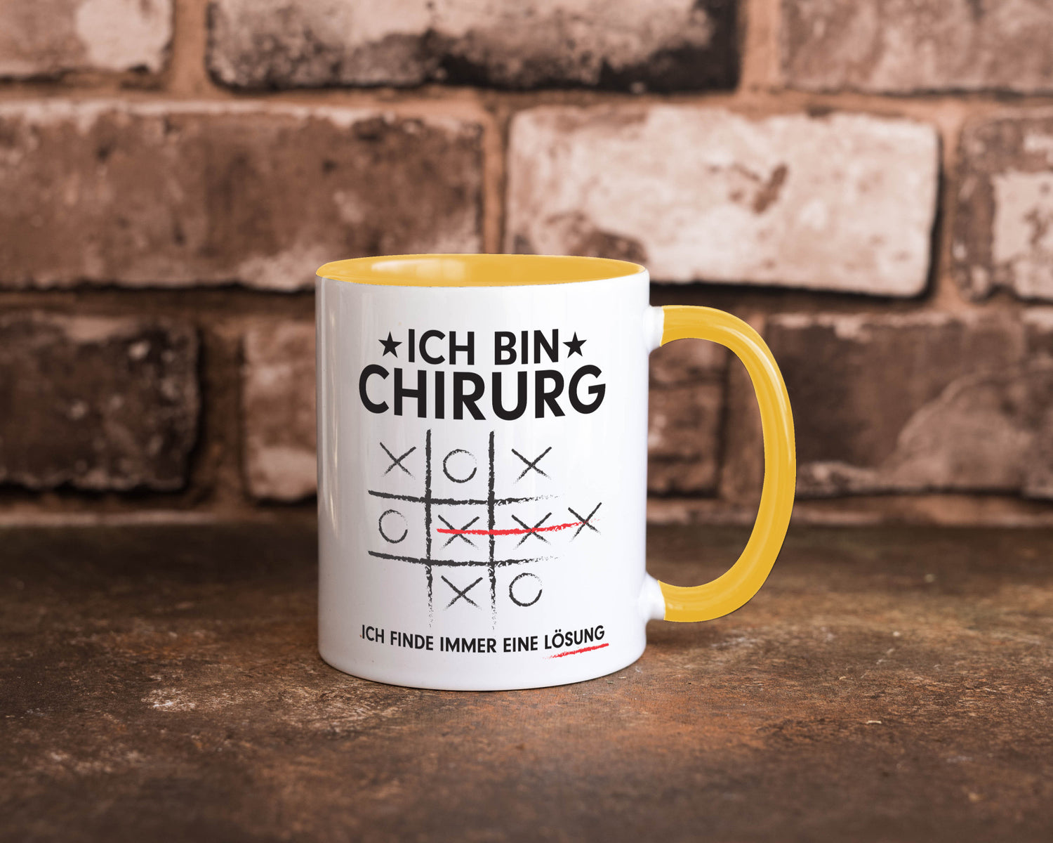 Lösung finden: Chirurg | Medizin Chirurgie v2 Geschenk Humor Geschenkidee
