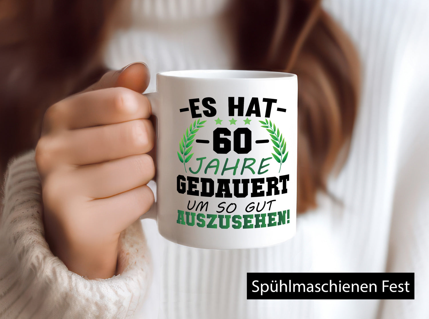 Es hat 60 Jahre gedauert um so gut | 60. Geburtstag Humor Geschenkidee Tasse