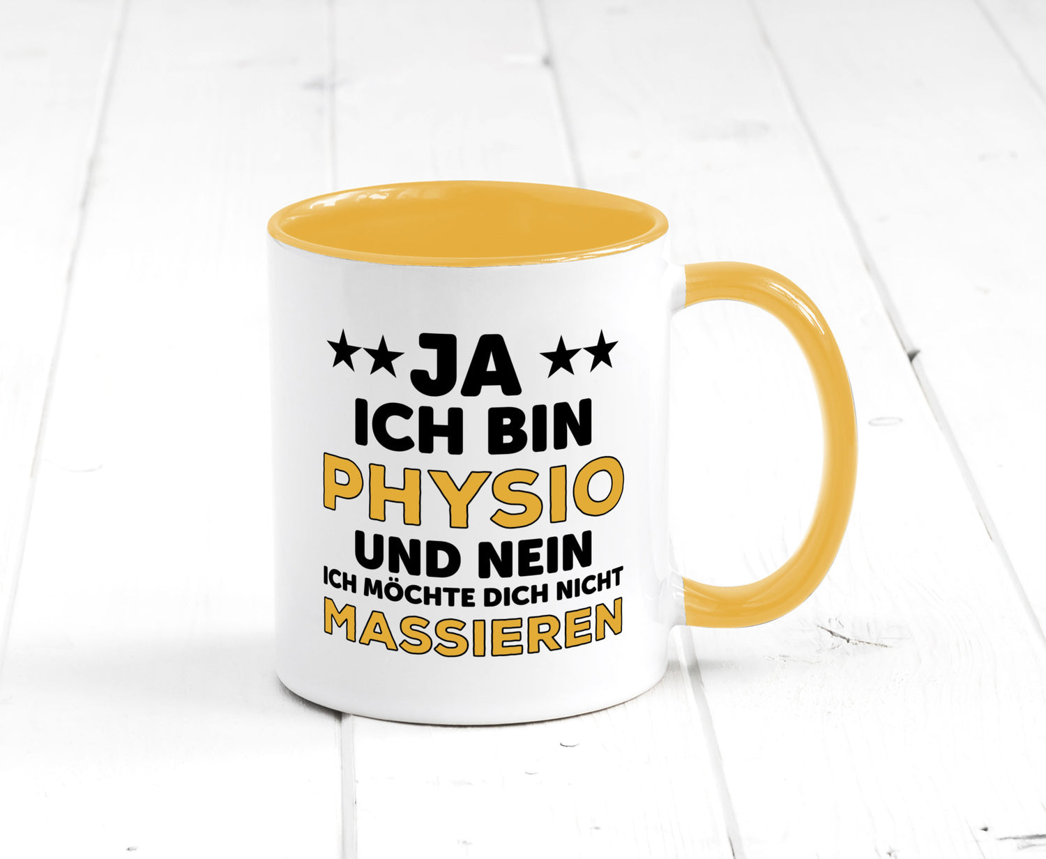 Ich bin Physio | lustige Spruch Tasse Physiotherapeut Geschenkidee Humor