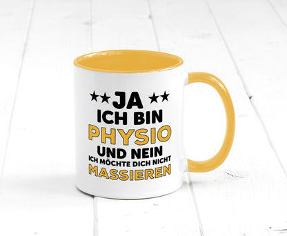 Ich bin Physio | lustige Spruch Tasse Physiotherapeut Geschenkidee Humor