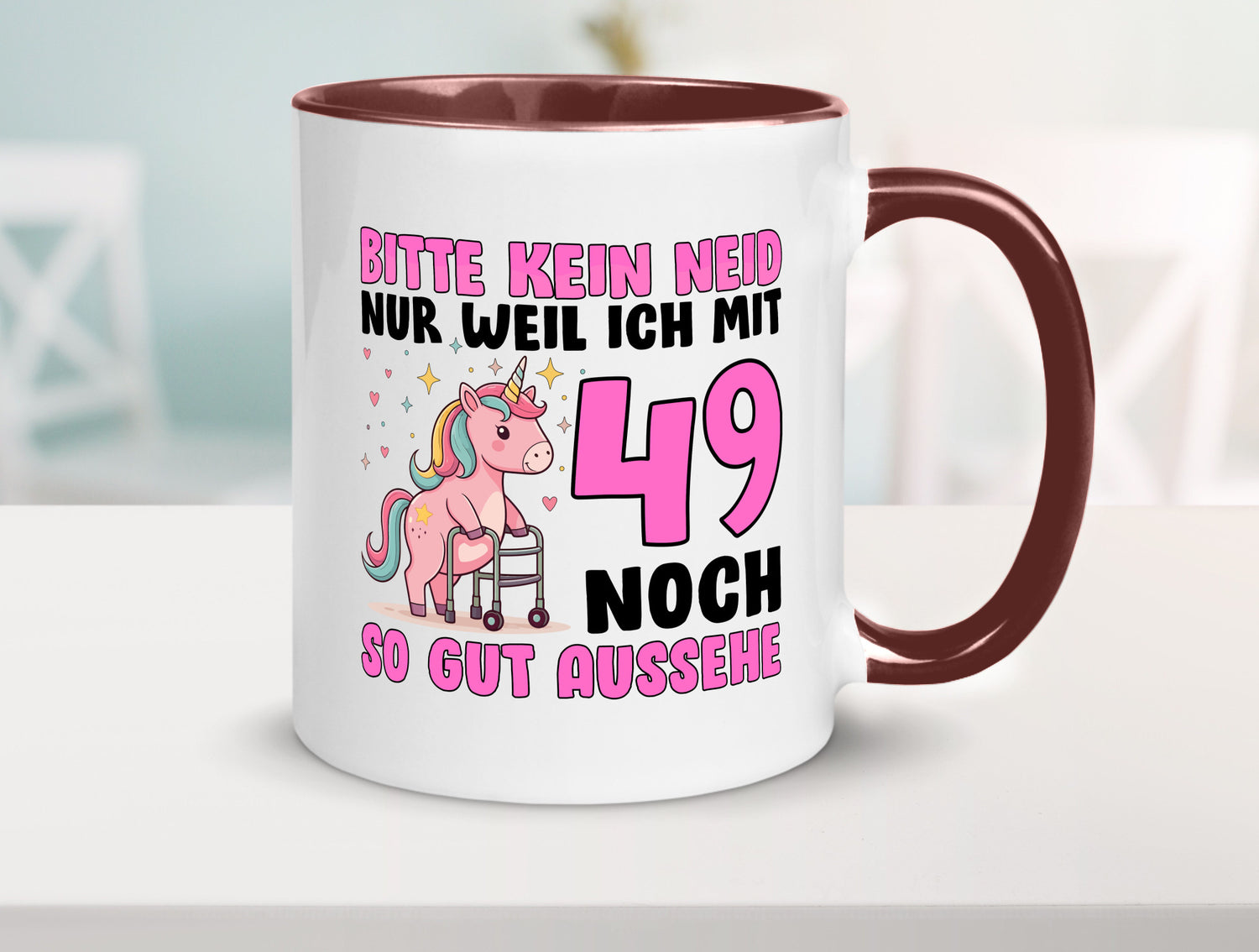 49. Geburtstag | 49 Jahre Mit noch so gut aussehen lustiger Spruch Geschenk