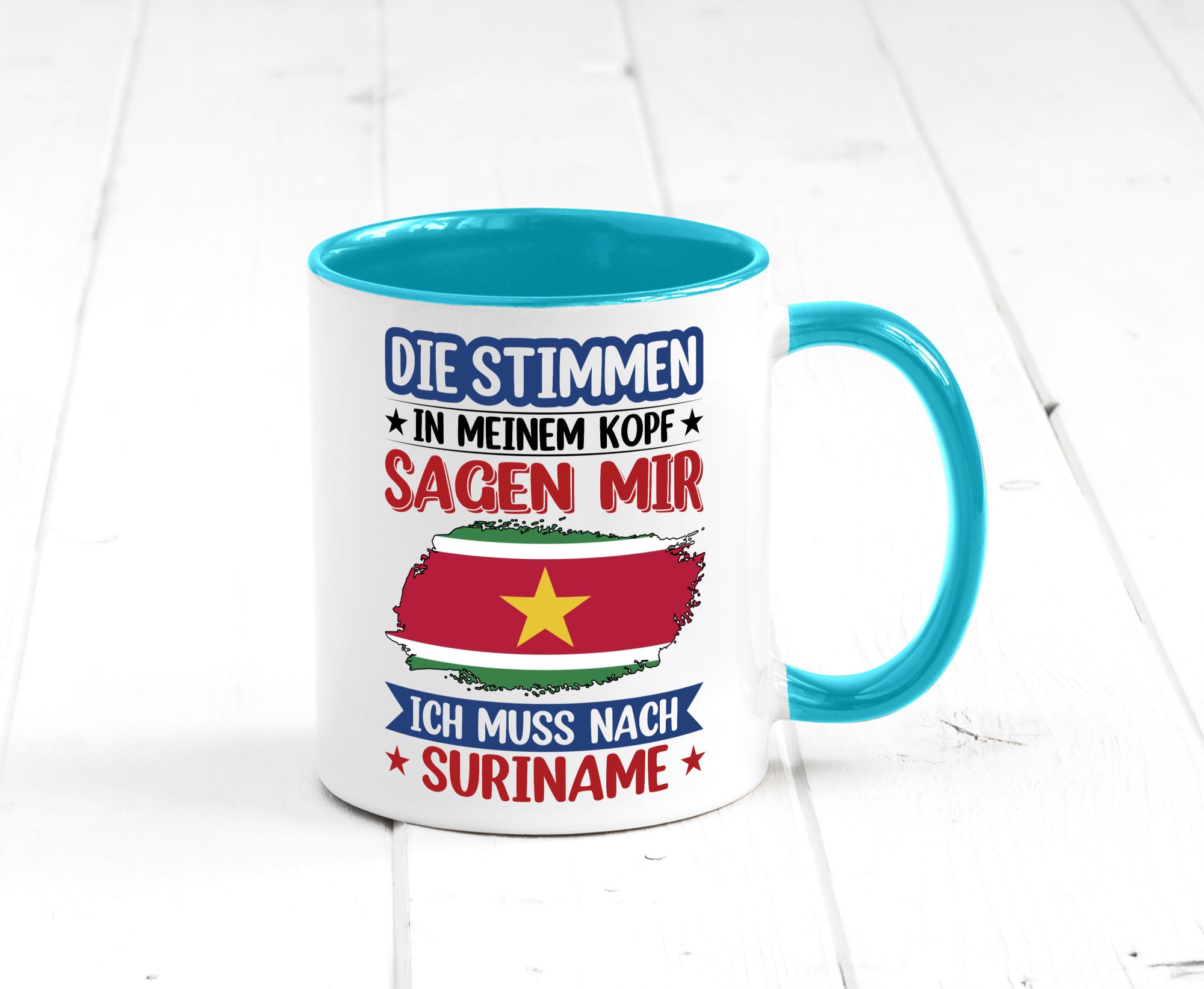 Suriname | Urlaub Stimmen in meinem Kopf Traumland v2 Geschenk Humor
