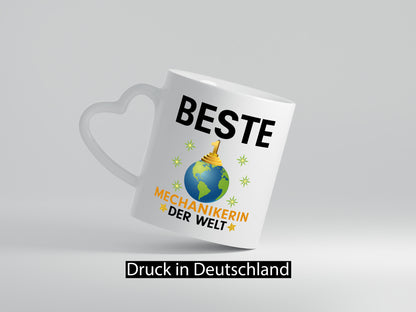 Welt Beste Mechanikerin | KFZ lustiger Spruch Geschenk Humor Geschenkidee Tasse