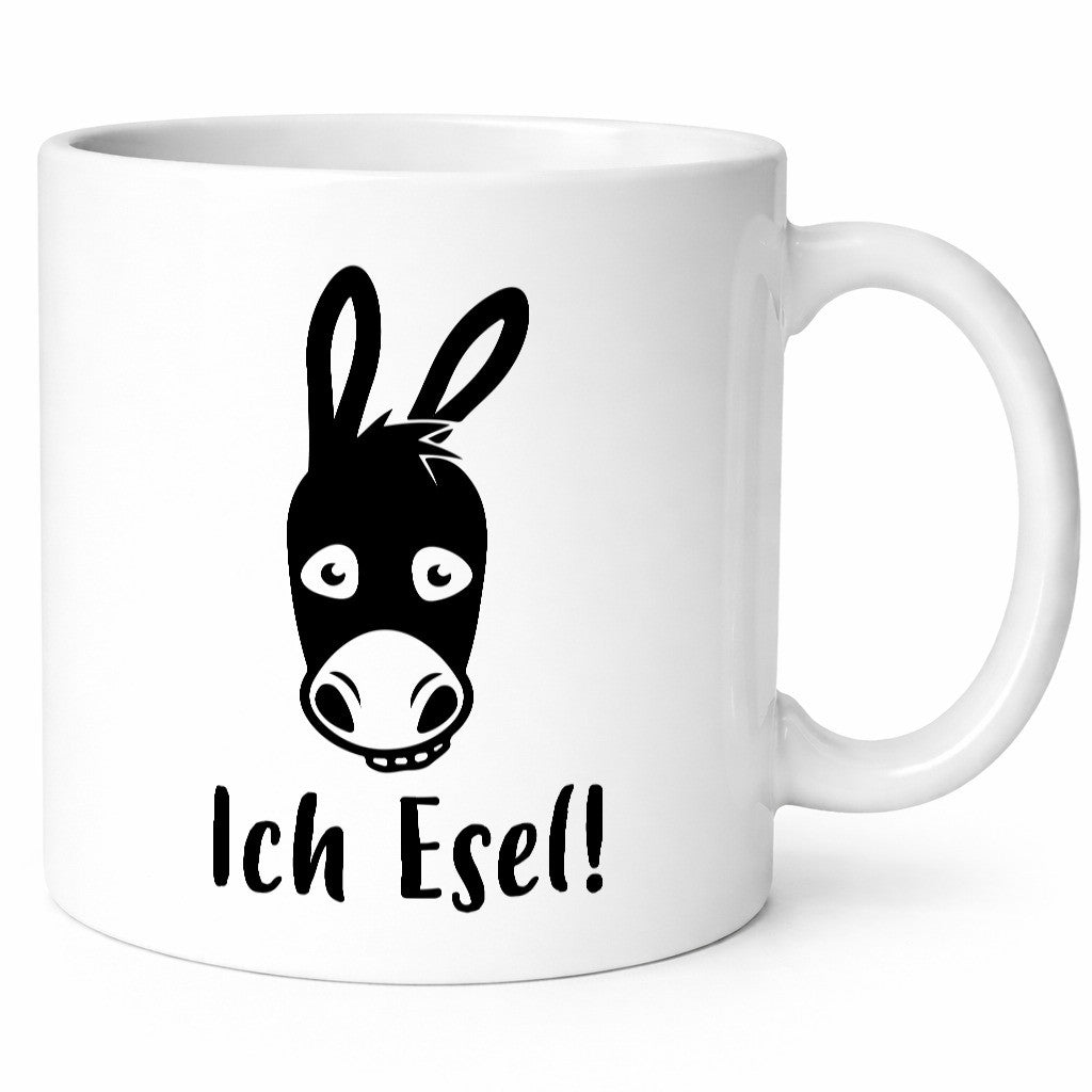 Ich Esel | Liebhaber lustig Humor Geschenkidee Geschenk Tasse
