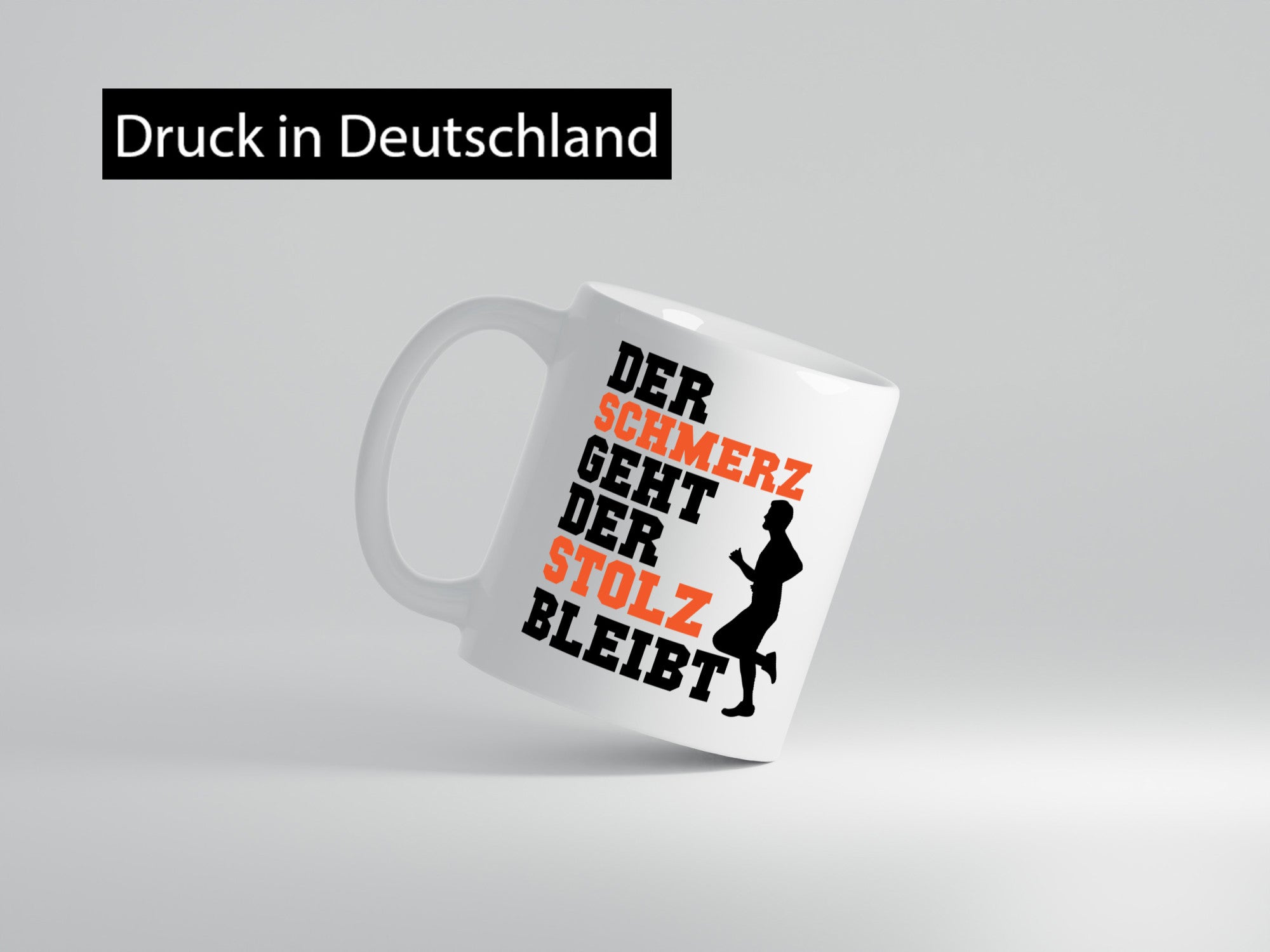 Schmerz geht, Stolz bleibt | Läufer Sport lustiger Spruch Geschenk Humor
