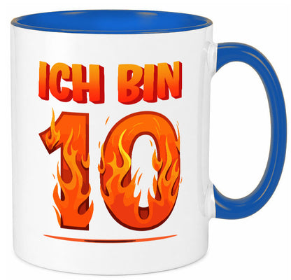 10. Geburtstag | 10 Jahre Drache lustiger Spruch Geschenk Geschenkidee Tasse