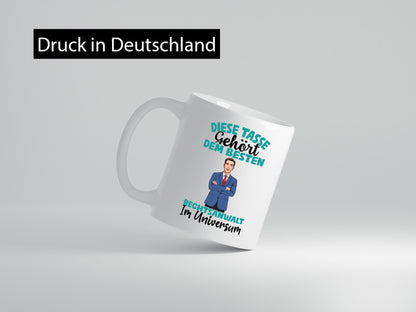 Im Universum: Rechtsanwalt | Anwalt Jurist Geschenk Humor Geschenkidee lustiger