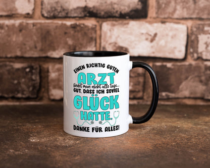 Richtig guter Arzt | Dankeschön Tasse Ärzte Spruch vl9 Humor Geschenkidee