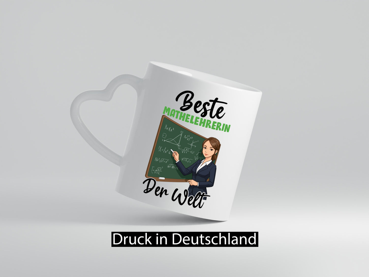 Beste Mathelehrerin | Lehrer Mathe v2 lustig Humor Geschenkidee Geschenk Tasse