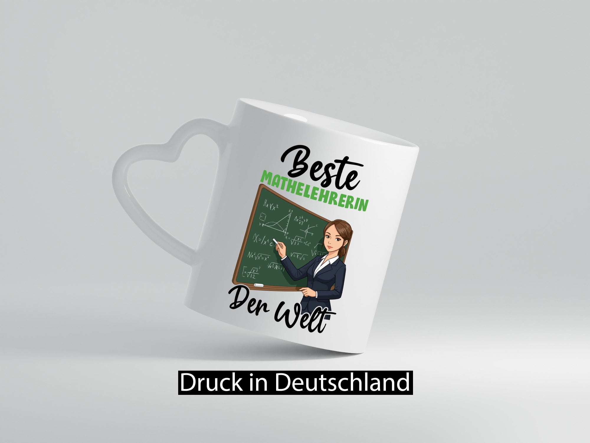 Beste Mathelehrerin | Lehrer Mathe v2 lustig Humor Geschenkidee Geschenk Tasse