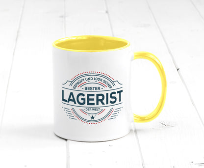 Geprüft und sicher: Lagerist | Lageristen Lager Arbeiter lustiger Spruch
