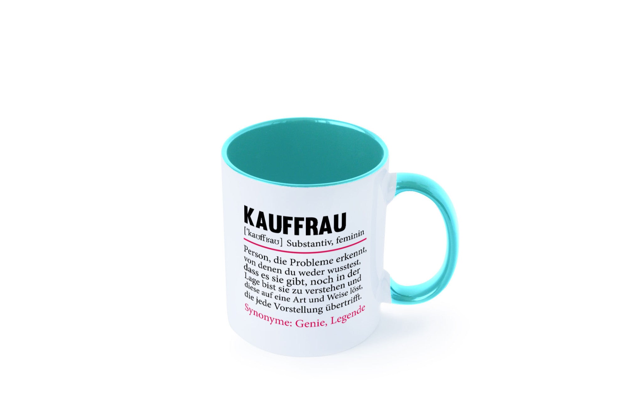 Kauffrau | Humor Spruch Definition Kauffrauen Geschenkidee Tasse