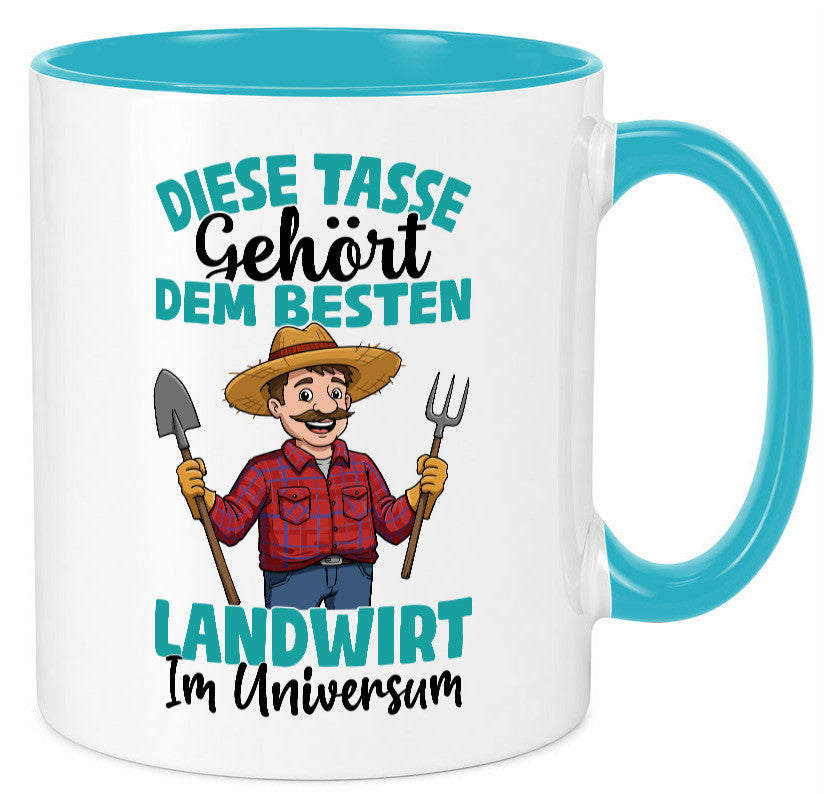 Im Universum: Landwirt | Bauer Landwirtschaft lustiger Spruch Geschenk Humor