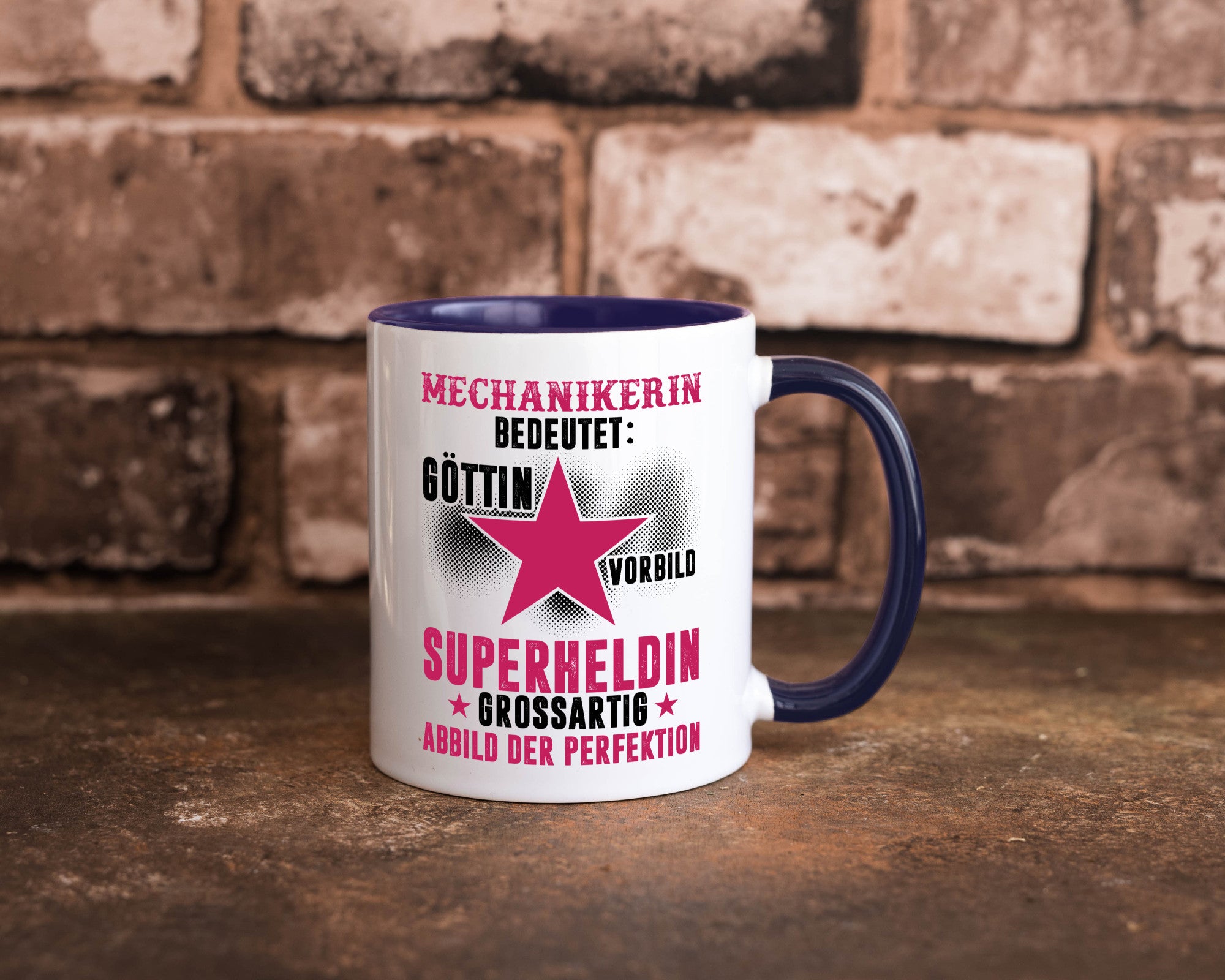 Bedeutung von Mechanikerin | KFZ Geschenkidee Humor Tasse