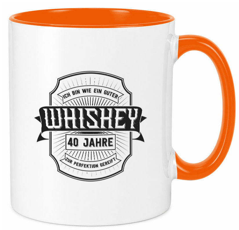 Guter Whisher | 40 Jahre Emblem lustiger Spruch Geschenk Humor Geschenkidee Tasse