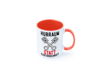 Hubraum statt Elektroschrott | Autofan Verbrennungsmotor Geschenk Humor