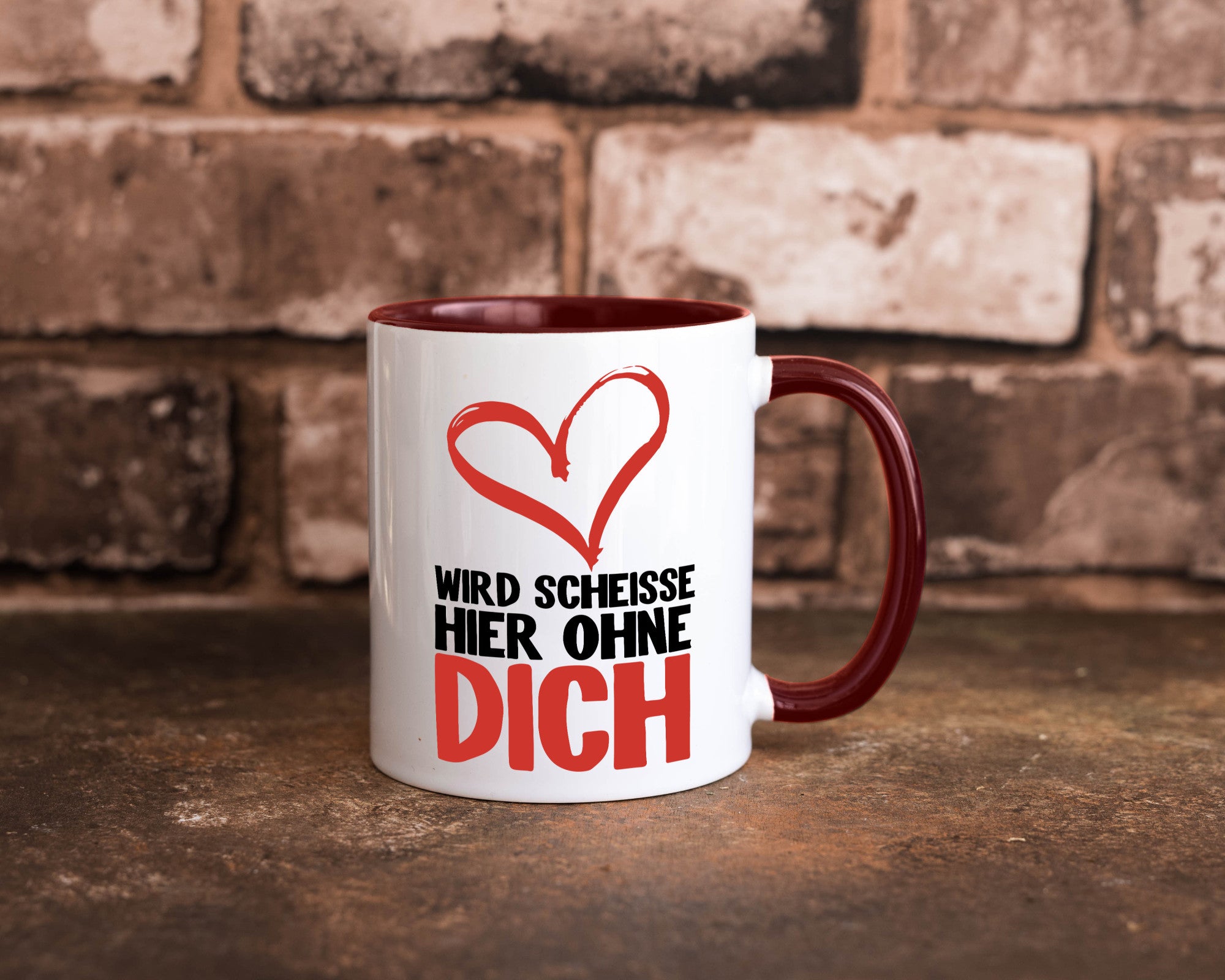 Wird Scheisse Geschenk Humor Geschenkidee lustiger Spruch Tasse