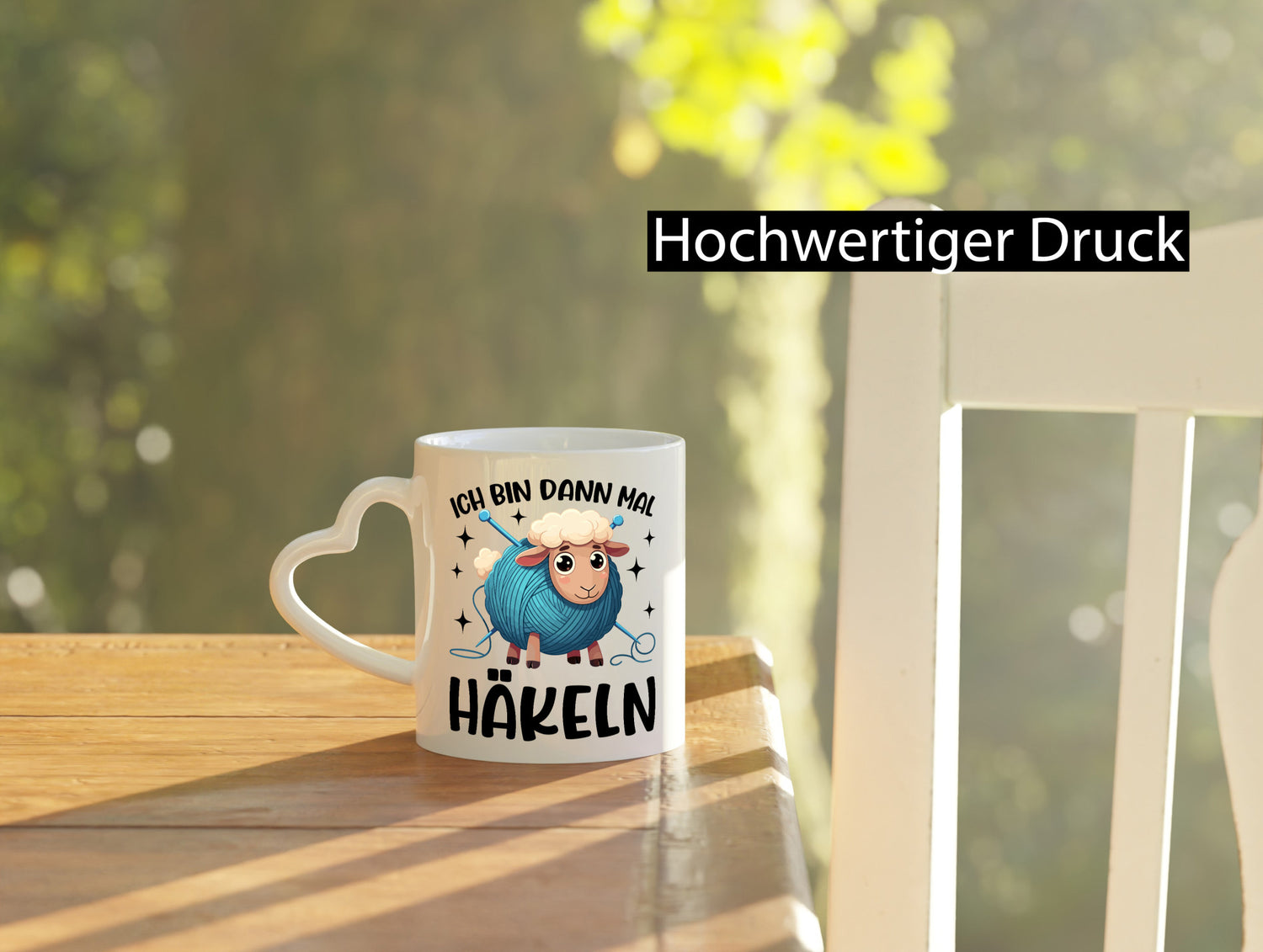 Ich bin dann mal Häckeln | Stricken Häkeln lustig Humor Geschenkidee Geschenk