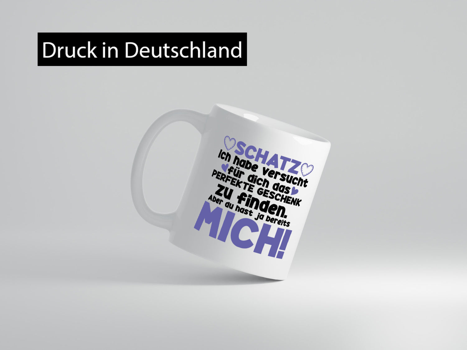 Schatz | Liebe Valentinstag Freund Freundin Herz Geschenkidee Humor Tasse
