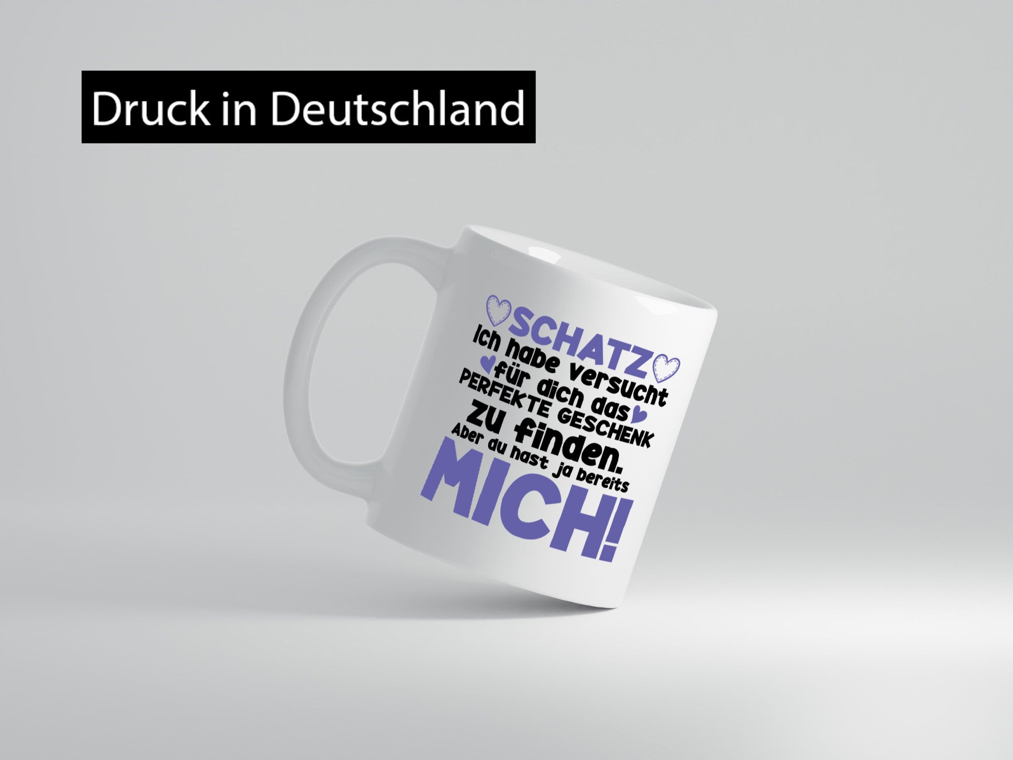 Schatz | Liebe Valentinstag Freund Freundin Herz Geschenkidee Humor Tasse