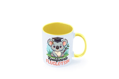 Koalifizierte Fluglotsin | Flughafen Flugverkehr lustiger Spruch Geschenk Humor