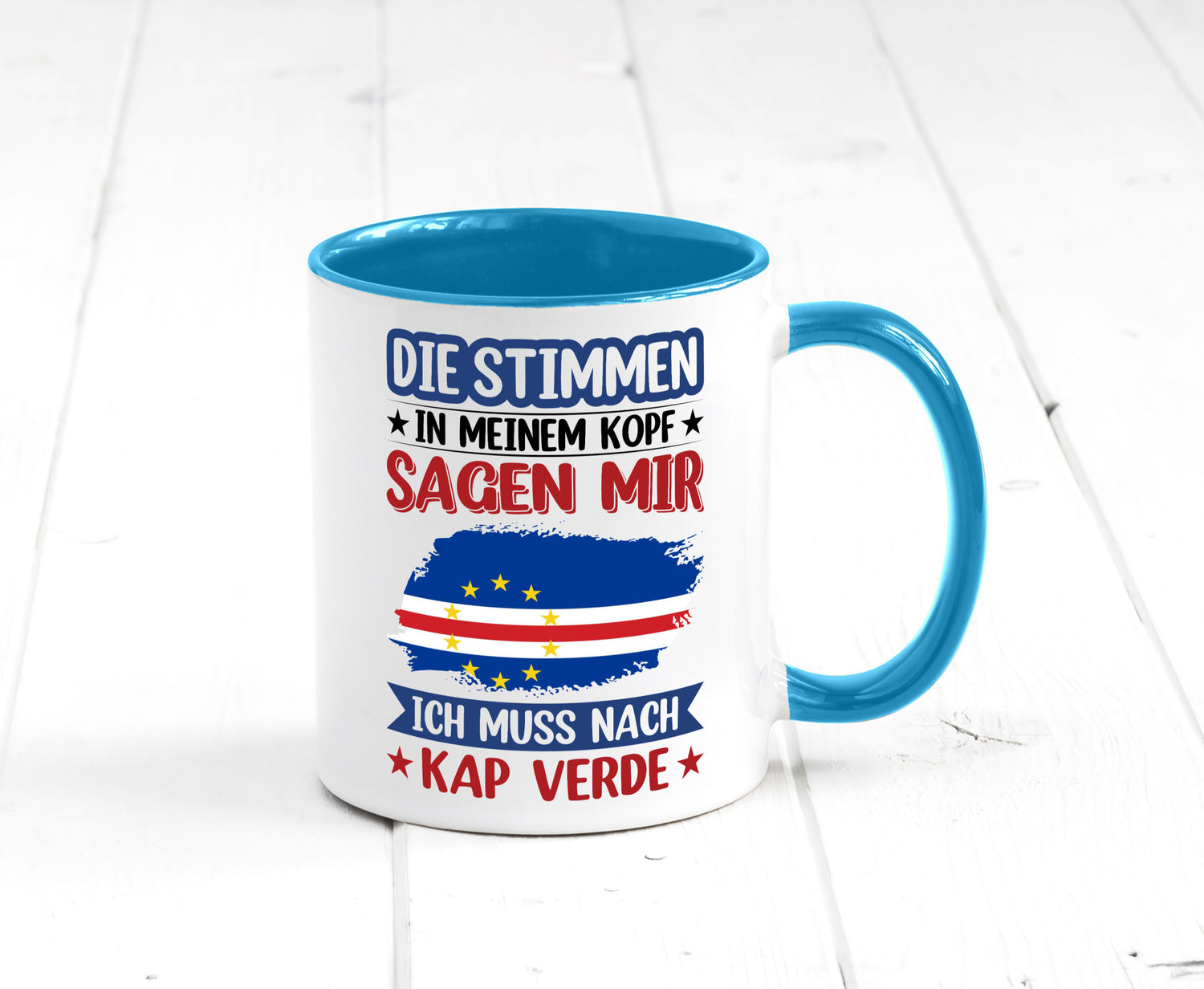Kap Verde | Urlaub Stimmen in meinem Kopf Traumland lustig Humor Geschenkidee