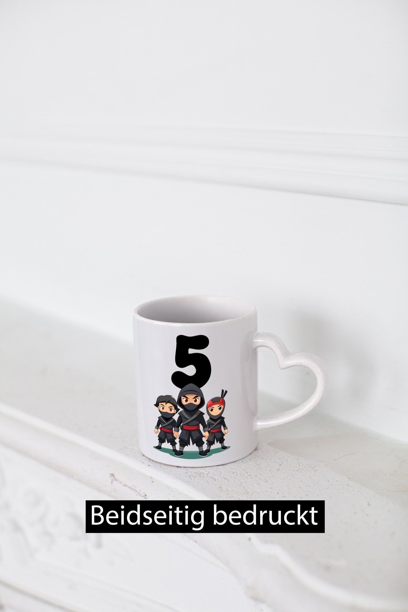 5. Geburtstag | 5 Jahre Ninja Humor Geschenkidee Tasse