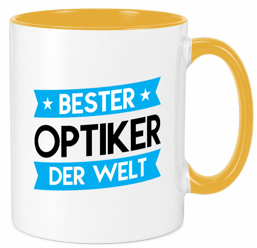 Bester Optiker | Augenoptiker Geschenkidee Humor Tasse
