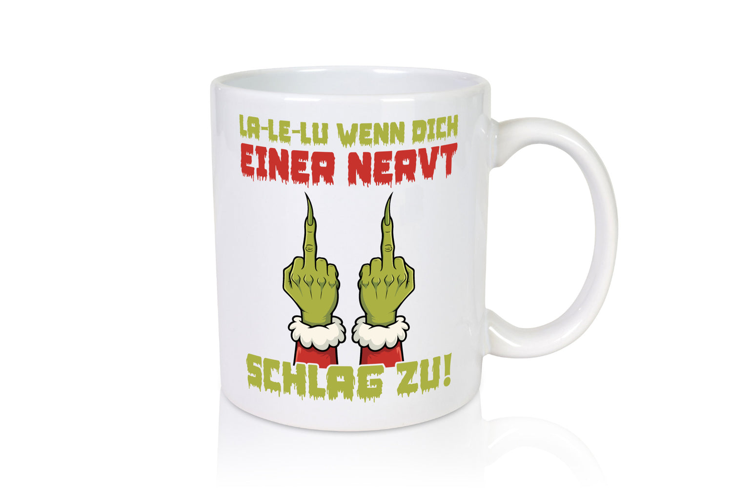 La Le Lu | Weihnachten Weihnachtsmuffel Lichter vl8 Geschenkidee Humor Tasse