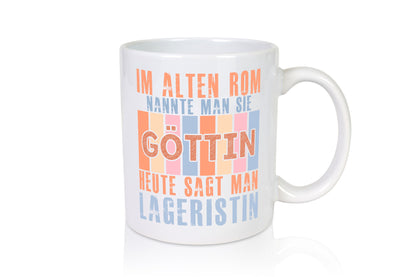 Heute sagt man: Lageristin | Beruf Lager Arbeiterin Geschenkidee Arbeit