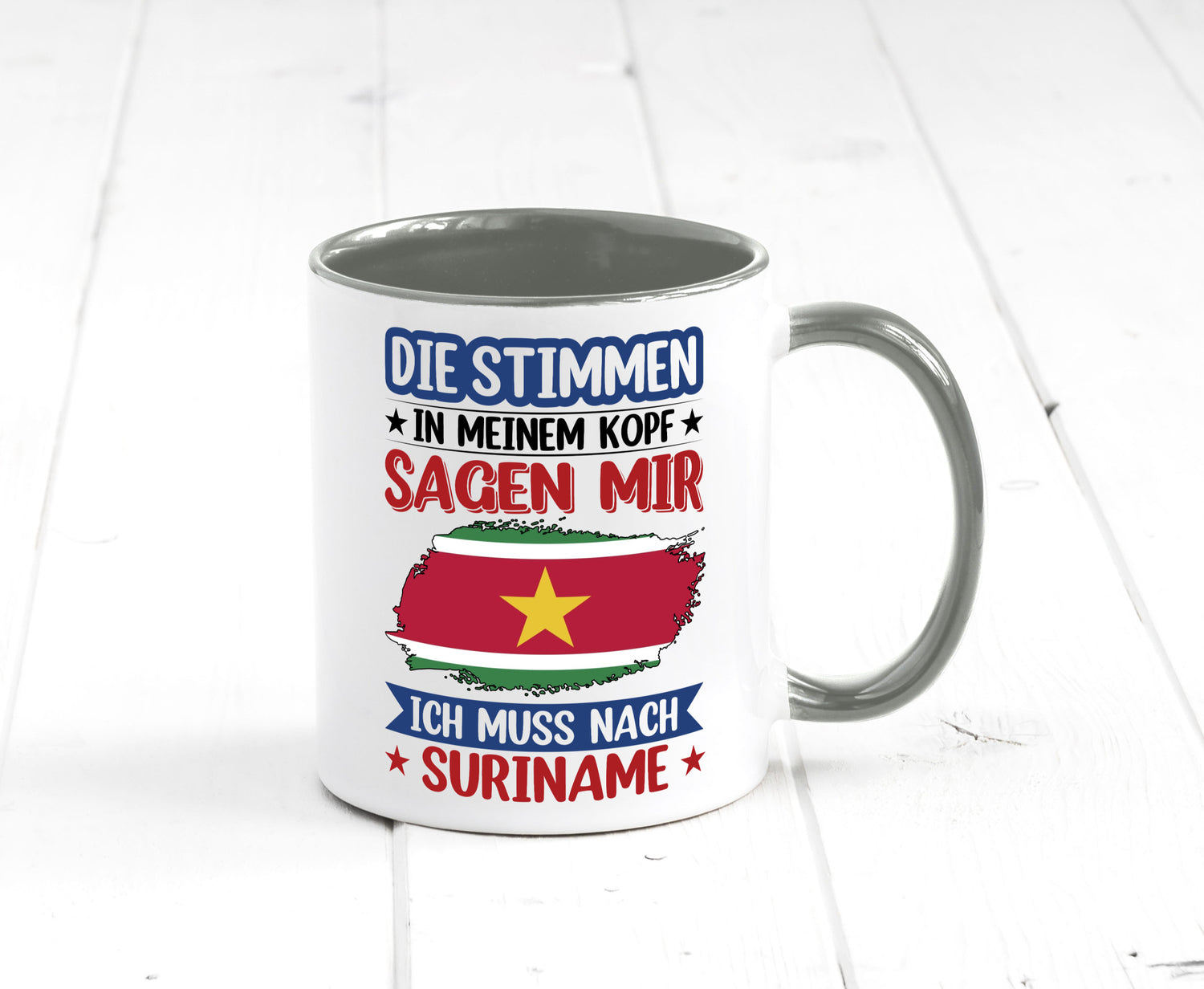 Suriname | Urlaub Stimmen in meinem Kopf Traumland v2 Geschenk Humor