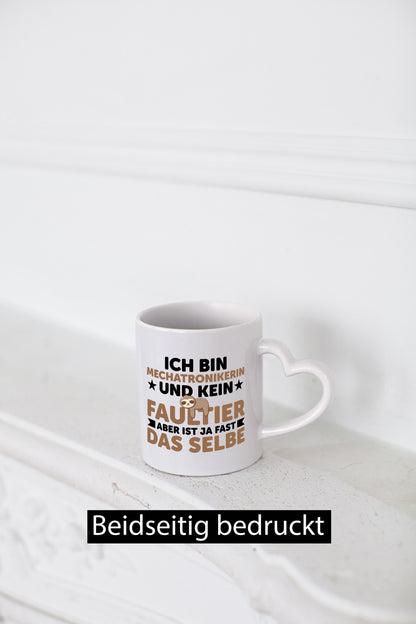 Ich bin kein Faultier: Mechatronikerin | KFZ Werkstatt v2 lustiger Spruch