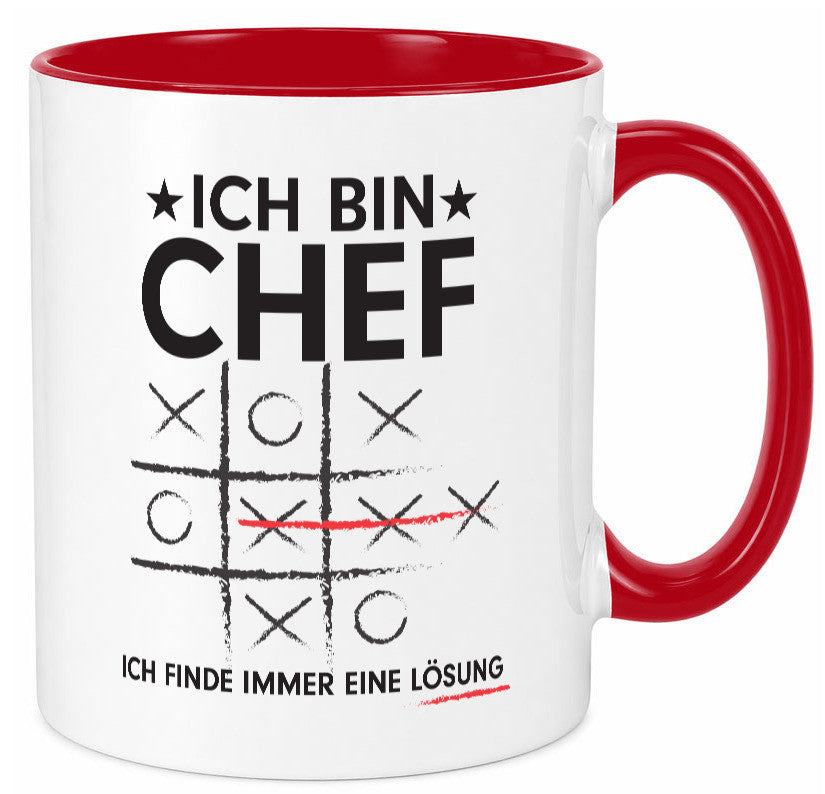 Lösung finden: Chef | Führungskraft Vorgesetzter v2 lustiger Spruch Geschenk