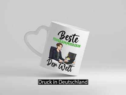 Beste Programmiererin | Software Entwickler v2 Geschenk Humor Geschenkidee
