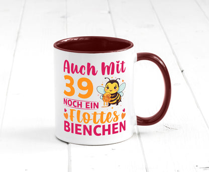 39. Geburtstag | Flottes Bienchen 39 Jahre lustiger Spruch Geschenk