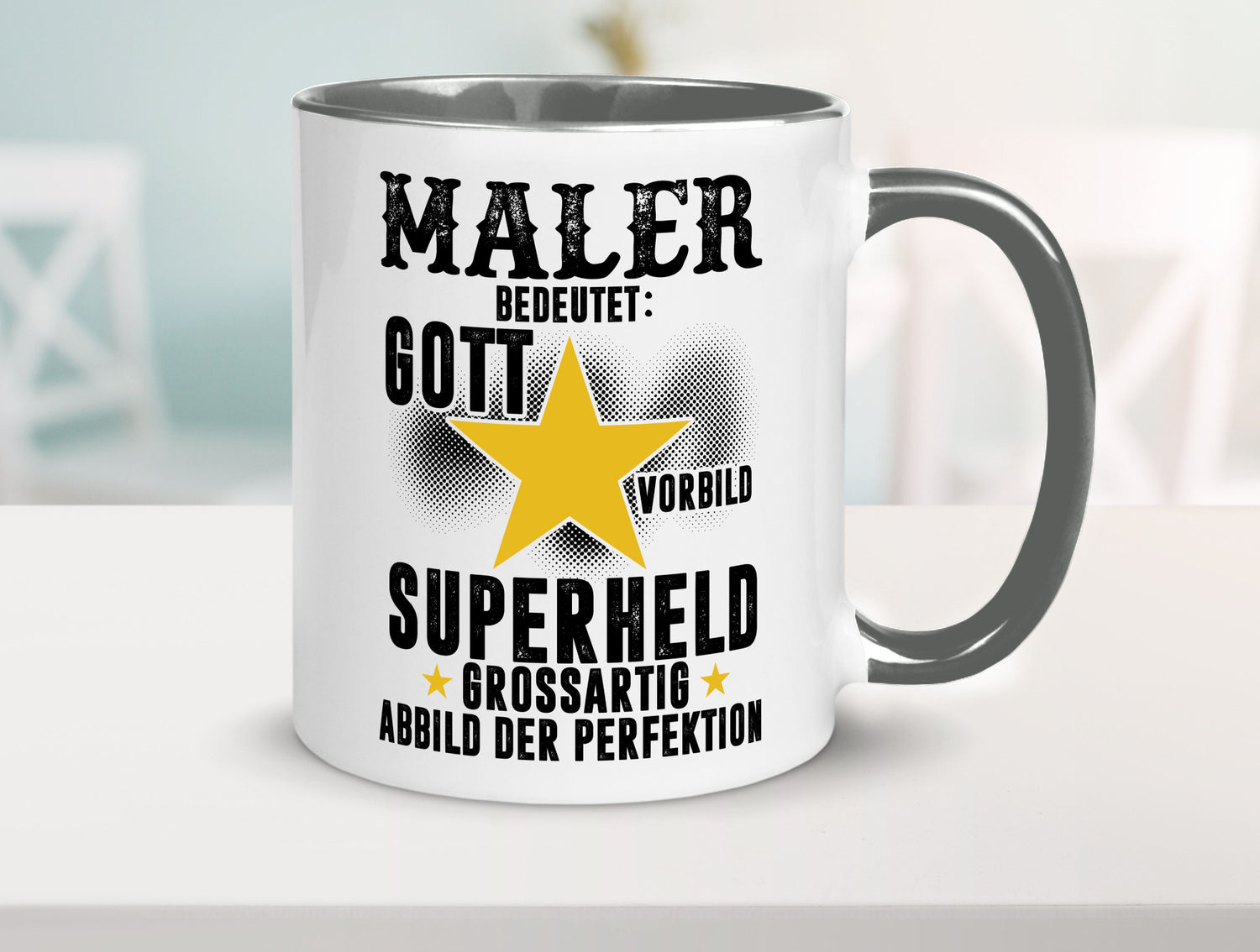 Bedeutung von Maler | Malerei Humor Geschenkidee Tasse