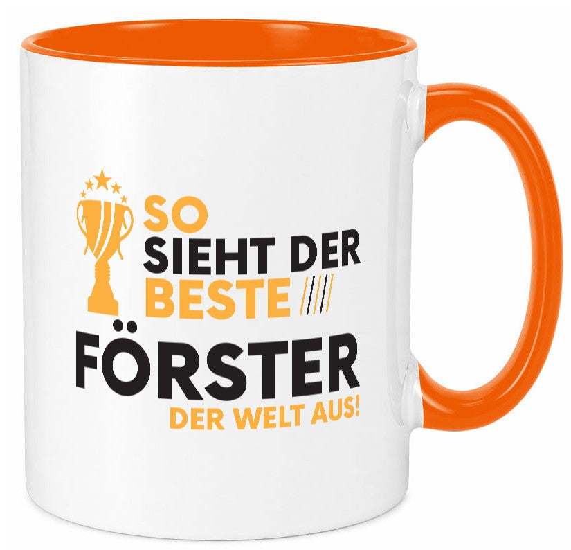 Der Weltbeste Förster | Forst Arbeit Geschenkidee Kollegen Büro Humor Tasse
