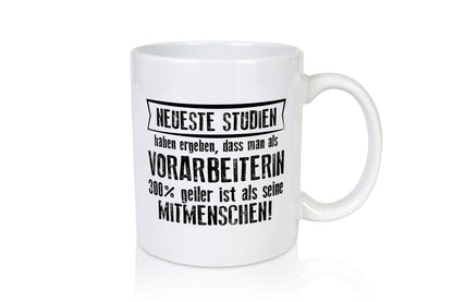 Neuste Studien: Vorarbeiterin | Kollegin Teamleiter lustiger Spruch Geschenk
