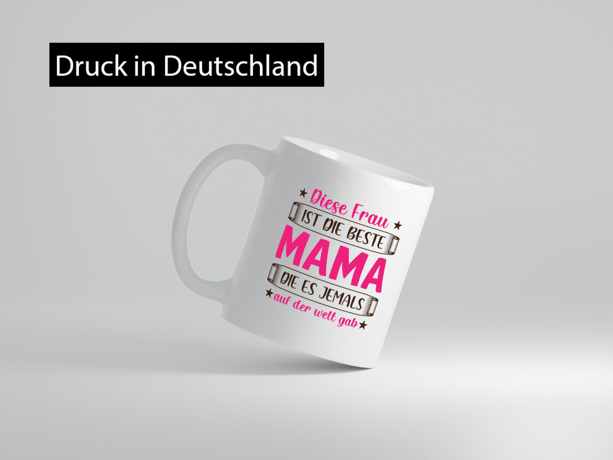 Beste Mama | Auszeichnung Sterne Humor Familie Geschenkidee Tasse