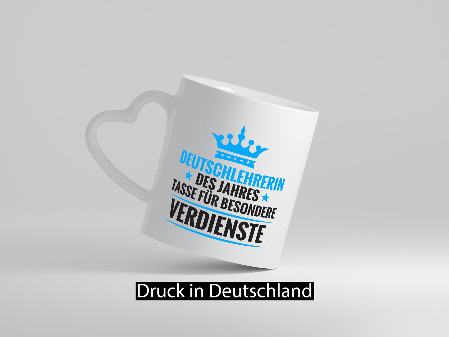 Besonderer Verdienst: Deutschlehrerin | Lehrer Geschenkidee Humor Tasse