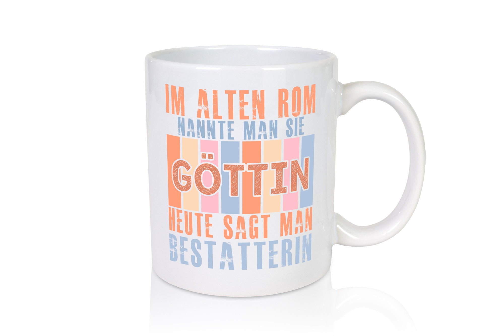 Heute sagt man: Bestatterin | Bestattung Totengräberin lustig Humor
