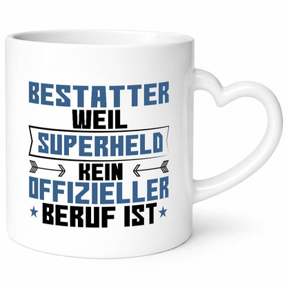 Superheld Bestatter | Bestattung Totengräber lustig Humor Geschenkidee Geschenk