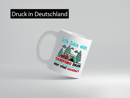Ich bin ein Camper Papa | Camping Vatertag Geschenk Familie Geschenkidee